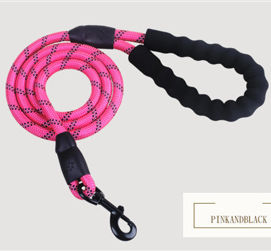 Guinzaglio Riflettente per Cani, in Nylon, per Cani di Taglia Piccola, Media e Grande, per Passeggiate e Addestramento, Accessori per Animali Domestici