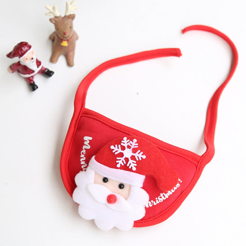 Cappello per animali domestici a forma di albero di Natale