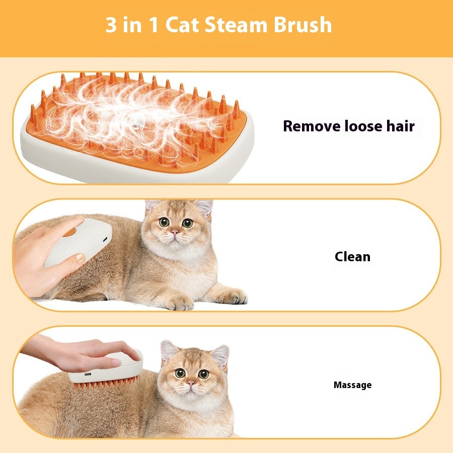 USB Steam Grooming Brush