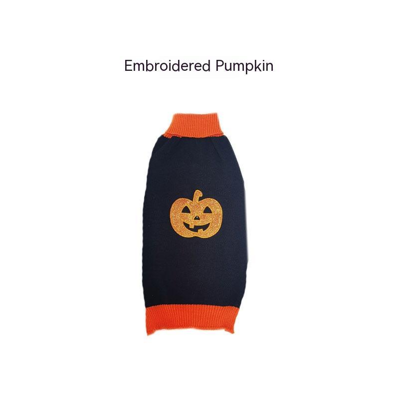 Maglioni di Halloween per cani, costume per animali domestici, maglione Teddy caldo per il tempo libero, abiti Cosplay per cani, vestiti per animali domestici