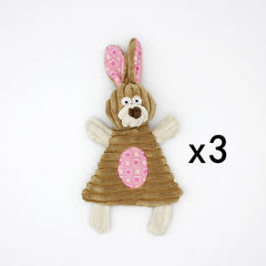 Gioco per Animali Domestici a Forma di Asino Giocattolo da Masticare in Corduroy per Cani Cuccioli con Squeak Morbido Osso di Peluche Gioco Molare per Cani Gioco per Addestramento Cani