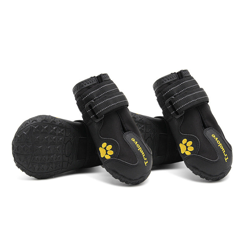 Scarpe per cani di taglia grande antiscivolo, resistenti all'usura