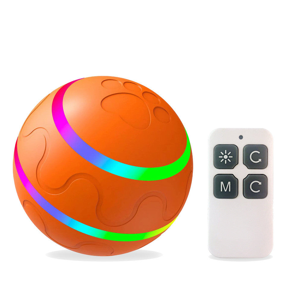 Pet New Cat Wicked Ball Toy, Palla Intelligente USB, Giocattolo Gatto con Sfera Rotante Automatica