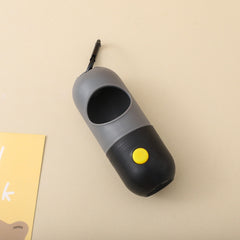 Dispenser per sacchetti igienici per animali domestici con luce LED per cani gatti, sacchetti per raccogliere le feci del cane, porta sacchetti igienici, accessori per la pulizia degli animali domestici