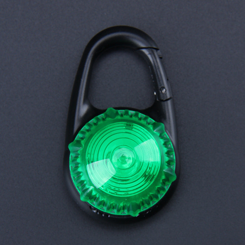 Ciondolo luminoso di sicurezza a LED lampeggiante per collare di cane e gatto