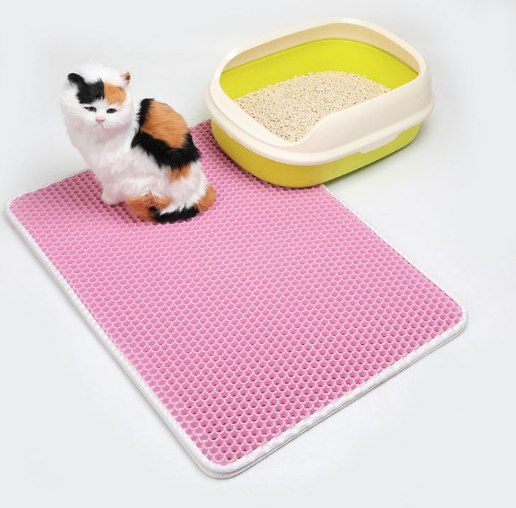 Tappetino igienico per gatti Tappetino igienico per gatti doppio in EVA Accessori per animali domestici