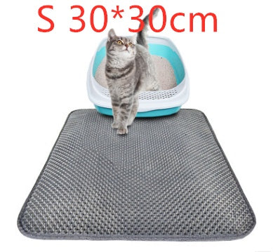 Lettiera per gatti con struttura a nido d'ape, impermeabile e a prova di urina, forniture per animali domestici