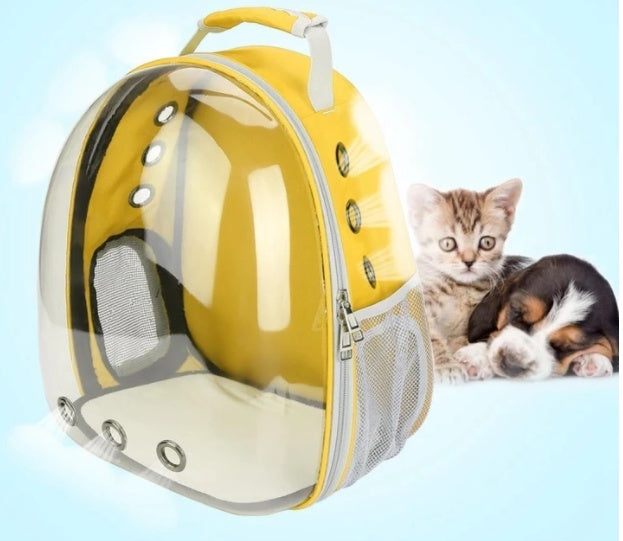 Borsa per gatti con spazio trasparente per animali domestici