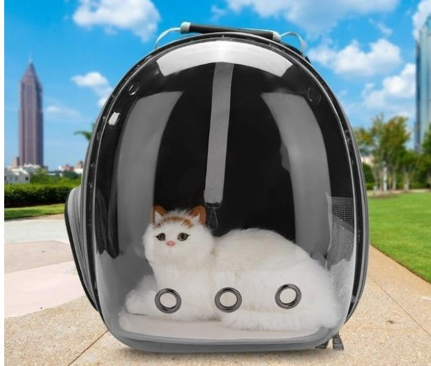 Borsa per gatti con spazio trasparente per animali domestici