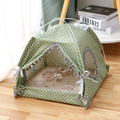 Tenda per gatti, cuccia per gatti, letto chiuso per animali domestici