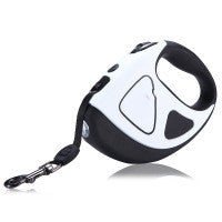 Guinzaglio Retrattile Automatico per Cani in Fibra con Luce LED Notturna di Sicurezza, Guinzaglio Allungabile Automatico per Cani, Articoli per Animali Domestici