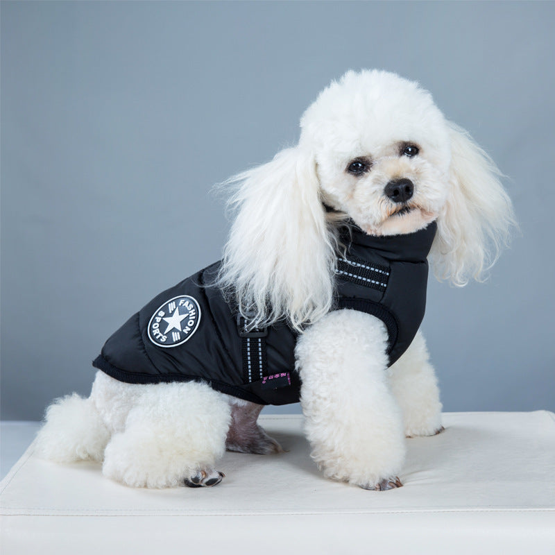 Vestiti per animali impermeabili e caldi