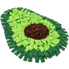 Tappeto Olfattivo per Cani, Giocattolo Rompicapo per Cani, Tappeto per Alimenti e Snack, Gioco Interattivo Anti-Noia, Coperta da Addestramento, Tappeto da Addestramento Olfattivo per l'Alimentazione