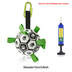 Pallone da Calcio Interattivo per Cani Giocattolo Gonfiabile da Addestramento per Cani All'aperto Palline per Border Collie per Cani di Taglia Grande Articoli per Animali Domestici