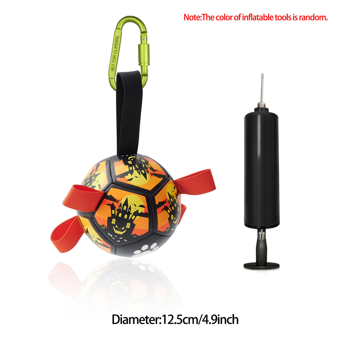 Pallone da Calcio Interattivo per Cani Giocattolo Gonfiabile da Addestramento per Cani All'aperto Palline per Border Collie per Cani di Taglia Grande Articoli per Animali Domestici