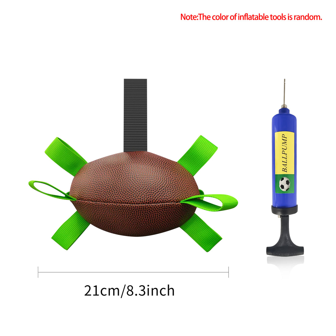 Pallone da Calcio Interattivo per Cani Giocattolo Gonfiabile da Addestramento per Cani All'aperto Palline per Border Collie per Cani di Taglia Grande Articoli per Animali Domestici