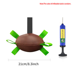 Pallone da Calcio Interattivo per Cani Giocattolo Gonfiabile da Addestramento per Cani All'aperto Palline per Border Collie per Cani di Taglia Grande Articoli per Animali Domestici