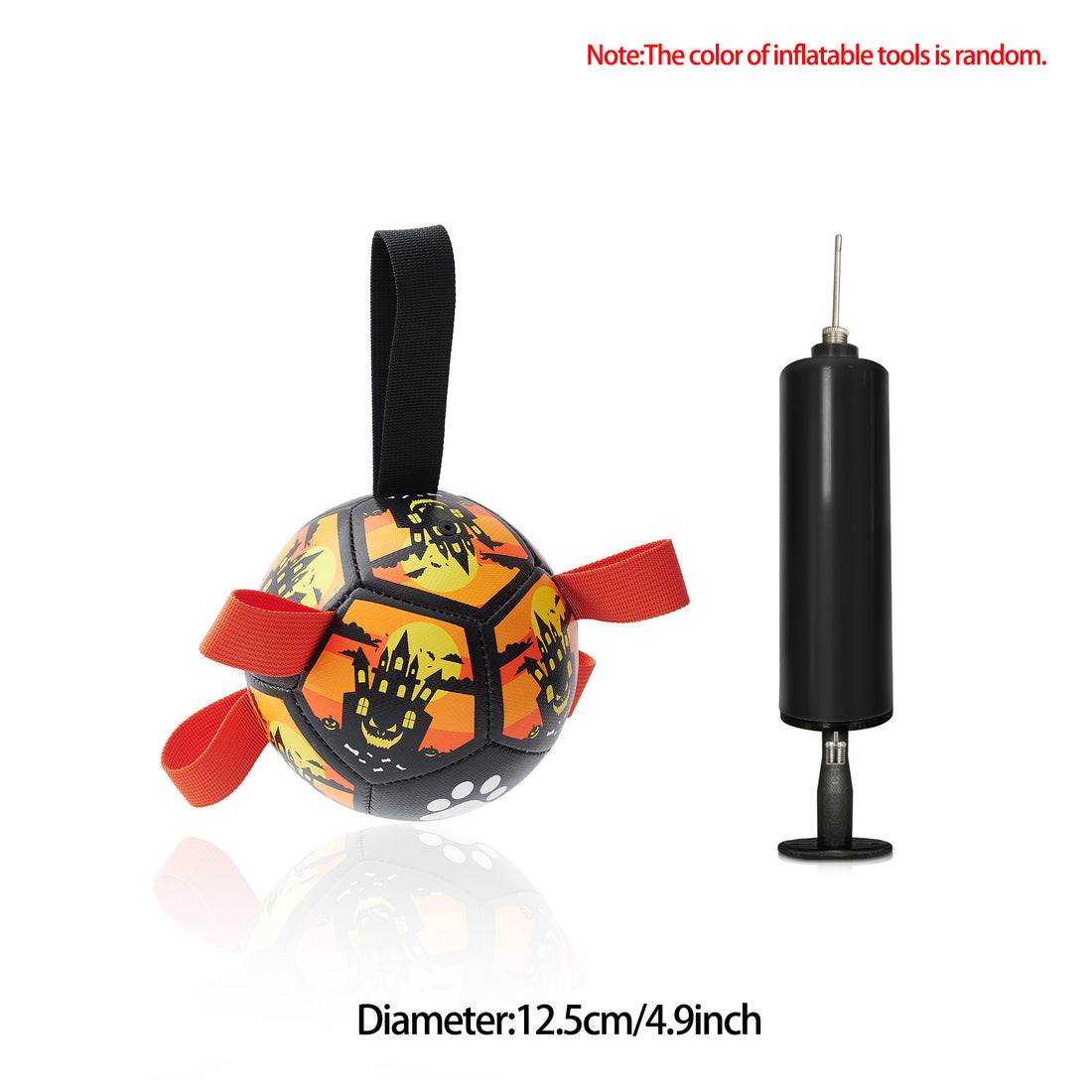 Pallone da Calcio Interattivo per Cani Giocattolo Gonfiabile da Addestramento per Cani All'aperto Palline per Border Collie per Cani di Taglia Grande Articoli per Animali Domestici