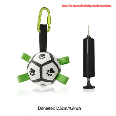Pallone da Calcio Interattivo per Cani Giocattolo Gonfiabile da Addestramento per Cani All'aperto Palline per Border Collie per Cani di Taglia Grande Articoli per Animali Domestici