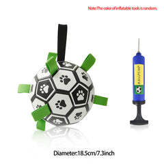 Pallone da Calcio Interattivo per Cani Giocattolo Gonfiabile da Addestramento per Cani All'aperto Palline per Border Collie per Cani di Taglia Grande Articoli per Animali Domestici