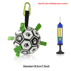 Pallone da Calcio Interattivo per Cani Giocattolo Gonfiabile da Addestramento per Cani All'aperto Palline per Border Collie per Cani di Taglia Grande Articoli per Animali Domestici