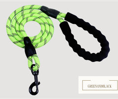 Guinzaglio Riflettente per Cani, in Nylon, per Cani di Taglia Piccola, Media e Grande, per Passeggiate e Addestramento, Accessori per Animali Domestici