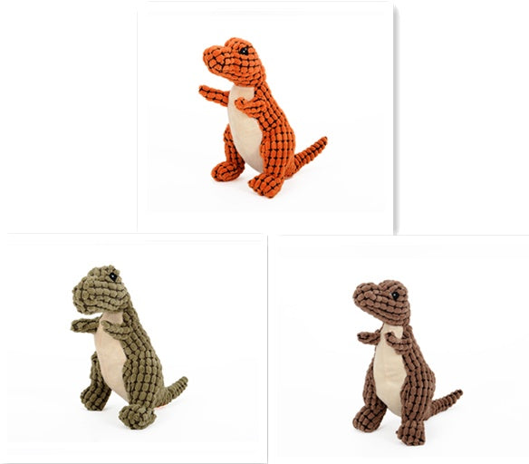 Dinosauro Giocattoli per Animali Domestici Cani Giganti Giocattoli Interattivi per Cani di Grossa Taglia Giocattoli da Masticare Chihuahua Peluche con Squeaker