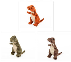 Dinosauro Giocattoli per Animali Domestici Cani Giganti Giocattoli Interattivi per Cani di Grossa Taglia Giocattoli da Masticare Chihuahua Peluche con Squeaker