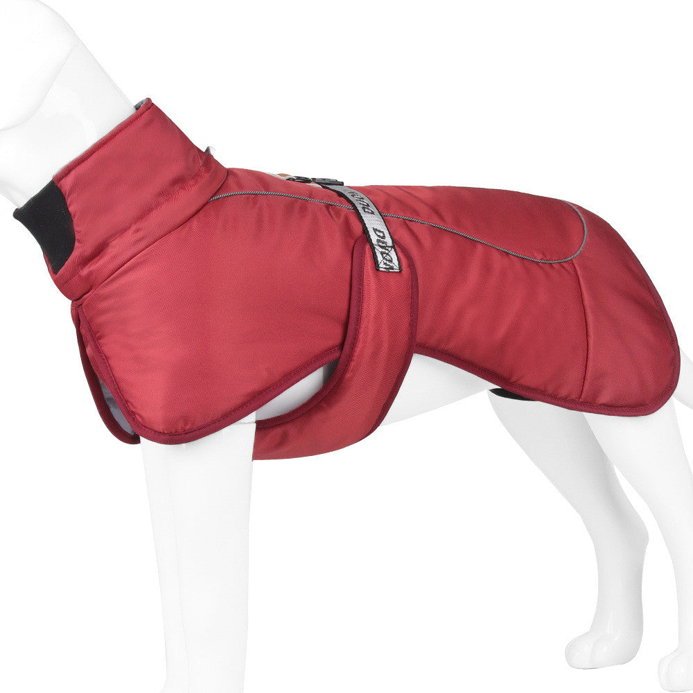Nuovi Vestiti per Cani in Stile Mantello, Spessi e Caldi, per Mantenere l'Animale Domestico al Caldo, con Riflettente Termico, Forniture per Animali Domestici