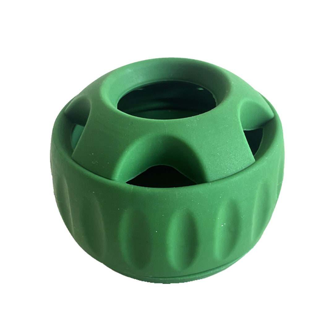 Giocattolo per Animali Domestici in Silicone a Lento Rilascio per Cani, con Funzione Masticabile e di Dispensazione Cibo