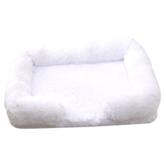 Cuccia Rotonda in Peluche per Cani Invernale