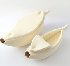 Cuccia per cani Pet House a forma di banana, tenera cuccia per animali domestici, nido, divanetto caldo per cani, letto per dormire