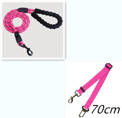 Guinzaglio Riflettente per Cani, in Nylon, per Cani di Taglia Piccola, Media e Grande, per Passeggiate e Addestramento, Accessori per Animali Domestici