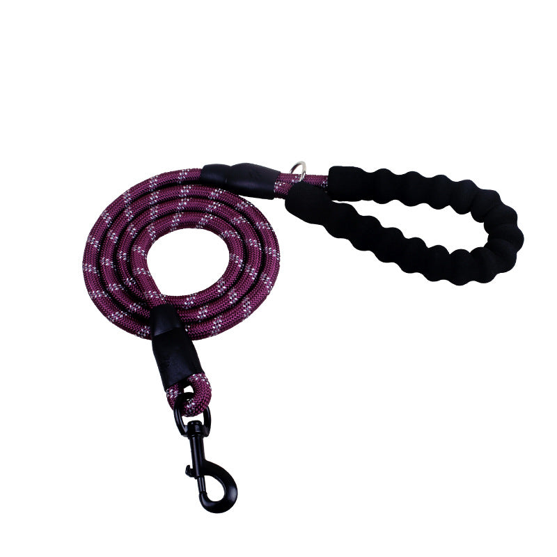 Guinzaglio Riflettente per Cani, in Nylon, per Cani di Taglia Piccola, Media e Grande, per Passeggiate e Addestramento, Accessori per Animali Domestici
