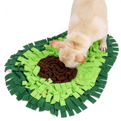 Tappeto Olfattivo per Cani, Giocattolo Rompicapo per Cani, Tappeto per Alimenti e Snack, Gioco Interattivo Anti-Noia, Coperta da Addestramento, Tappeto da Addestramento Olfattivo per l'Alimentazione