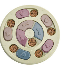 Giocattoli Rompicapo per Cani, Aumento del QI, Distribuzione Lenta Interattiva, Giochi di Addestramento per Cani, Alimentatore per Cani di Piccola e Media Taglia, Giocattolo per Addestramento di Animali Domestici