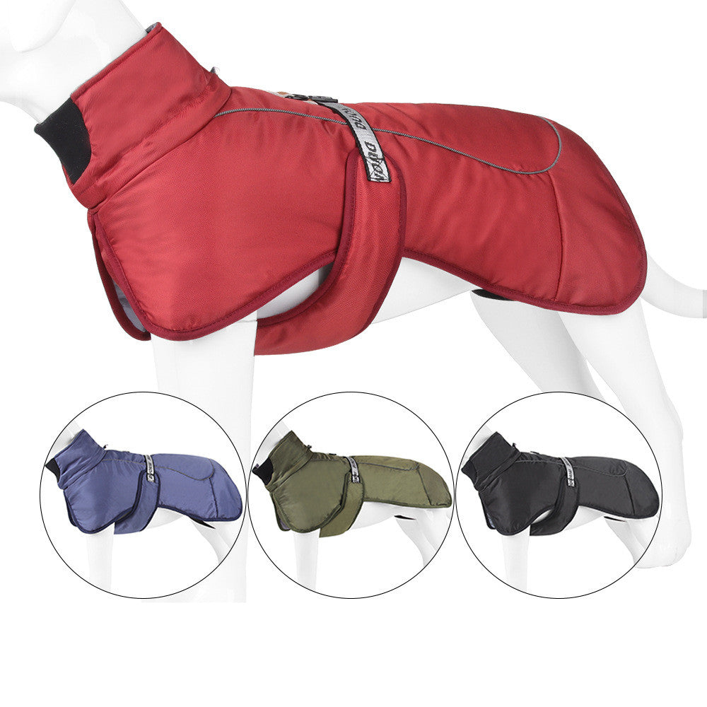 Nuovi Vestiti per Cani in Stile Mantello, Spessi e Caldi, per Mantenere l'Animale Domestico al Caldo, con Riflettente Termico, Forniture per Animali Domestici