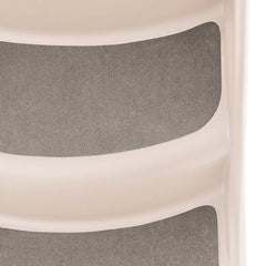 3-Step Foldable Dog Staircase, Cream, 50x
