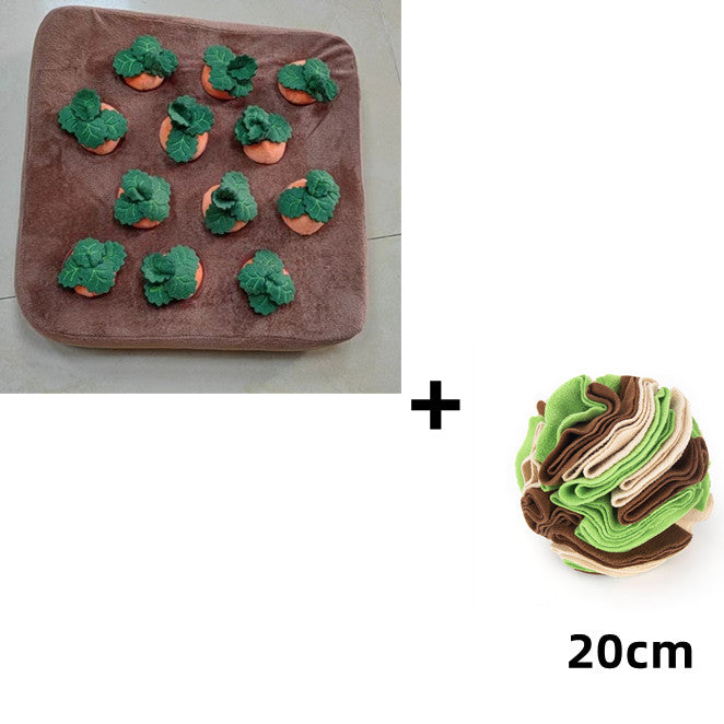 Giocattolo per cani da compagnia Carota Peluche Giocattolo da masticare vegetale per cani Tappeto annusatoio per cani e gatti Giocattolo da masticare resistente per cuccioli Accessori per cani
