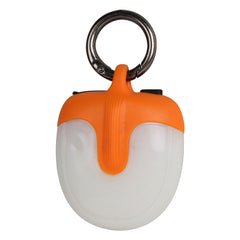 Luce a LED a forma di U a doppio lato con fragola per passeggiate con cani