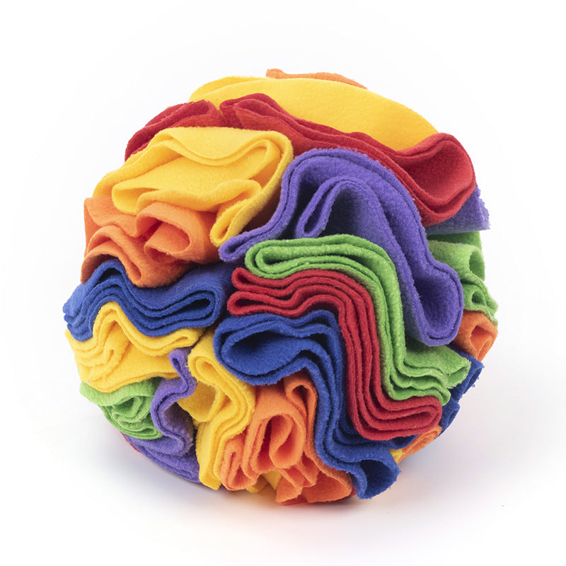Coperta da Addestramento Olfattivo per Cani, Tappeto Gioco con Pallina Snuffle, Pad Staccabili, Giocattolo Rompicapo, Articoli per Animali Domestici per Cani e Gatti