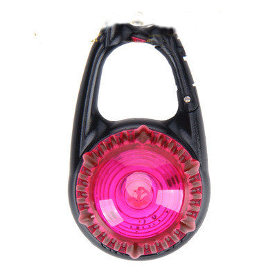 Ciondolo luminoso di sicurezza a LED lampeggiante per collare di cane e gatto