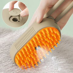 Spazzola a vapore per gatti Spazzola a vapore per cani 3 in 1 Spazzole elettriche spray per peli di gatti per massaggio Pettine per toelettatura animali Pettini per la rimozione dei peli Prodotti per animali domestici