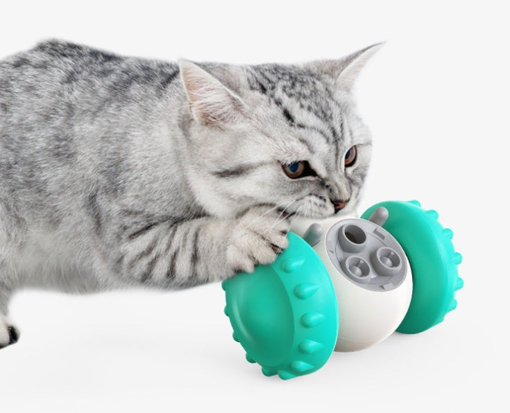 Giocattoli per gatti e cani Cibo lento Auto interattiva di equilibrio Sviluppo divertente multifunzionale Giocattoli intelligenti per animali domestici Cibo per cani Auto giocattolo Prodotti per animali domestici