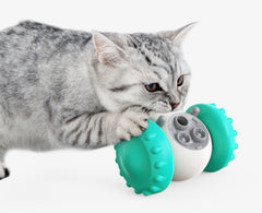 Giocattoli per gatti e cani Cibo lento Auto interattiva di equilibrio Sviluppo divertente multifunzionale Giocattoli intelligenti per animali domestici Cibo per cani Auto giocattolo Prodotti per animali domestici