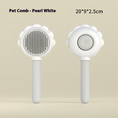 Spazzola per cani autopulente 2 in 1 con spray, pettini per la rimozione dei peli per animali domestici, spazzola per peli fluttuanti, prodotti per la toelettatura degli animali domestici