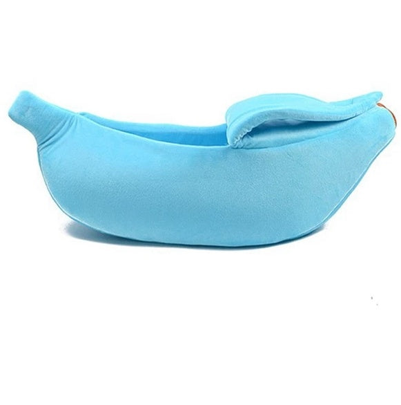 Cuccia per cani Pet House a forma di banana, tenera cuccia per animali domestici, nido, divanetto caldo per cani, letto per dormire
