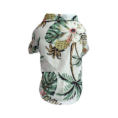 Camicia sottile per cani primavera ed estate, vestiti per corgi e gatti blu