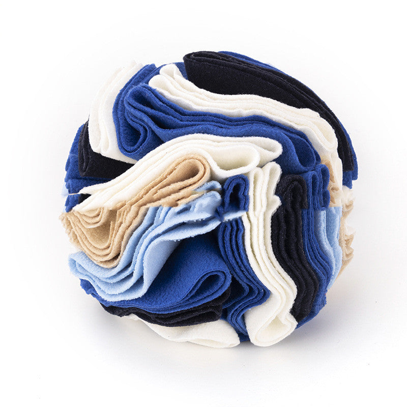 Coperta da Addestramento Olfattivo per Cani, Tappeto Gioco con Pallina Snuffle, Pad Staccabili, Giocattolo Rompicapo, Articoli per Animali Domestici per Cani e Gatti