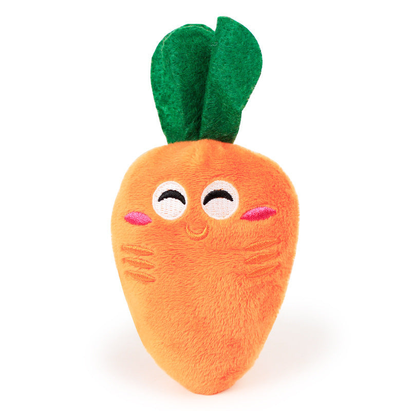 Giocattolo per cani da compagnia Carota Peluche Giocattolo da masticare vegetale per cani Tappeto annusatoio per cani e gatti Giocattolo da masticare resistente per cuccioli Accessori per cani
